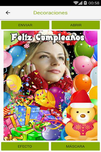 Globos de cumpleaños para fotos screenshot 1