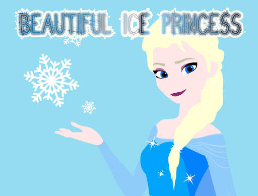 Beautiful Ice Princess Wallpaper HD screenshot 1