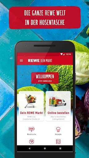 REWE - Online Supermarkt screenshot 1