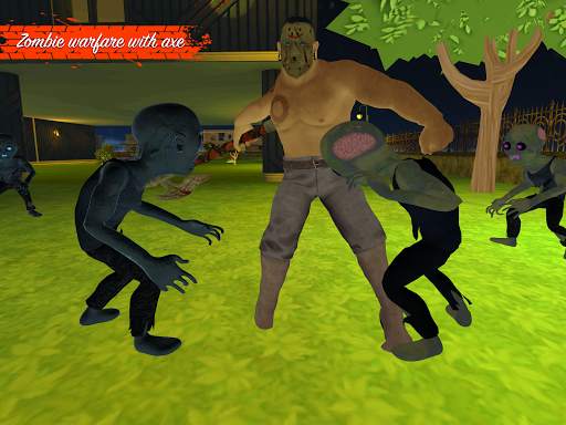 Zombie killing with Axe screenshot 7