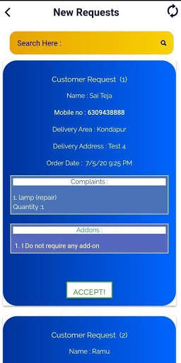 Mr-Fix- Technician App screenshot 2