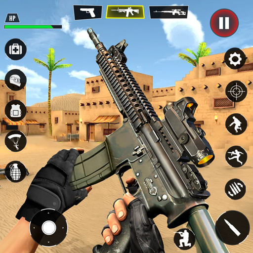 Commando Real Shooting Games icon