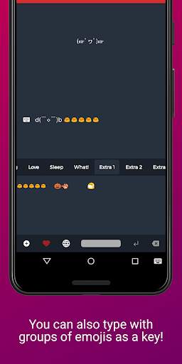 Le Face Keyboard - Text Emoji and Copypasta स्क्रीनशॉट 2