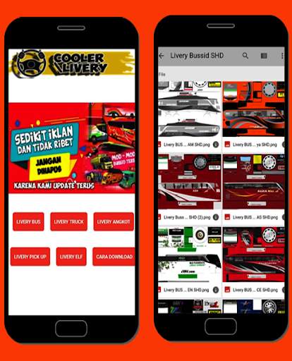 Livery Bussid Cool screenshot 1