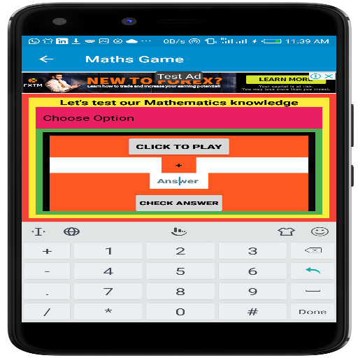 Maths Brain Game icon