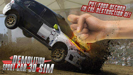 Demolition Sport Car 3D Sim screenshot 2