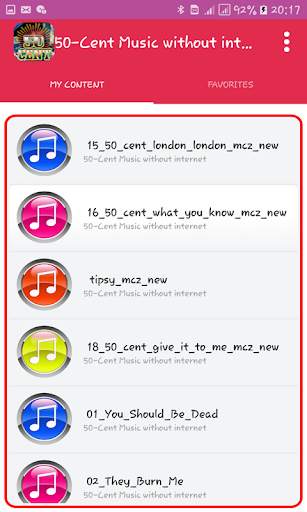 All Song 50Cent without internet screenshot 5