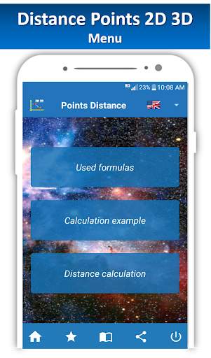 Distance Points 2D 3D Calculator screenshot 6