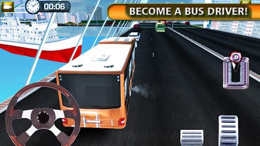 Bus Driving 3D скриншот 2