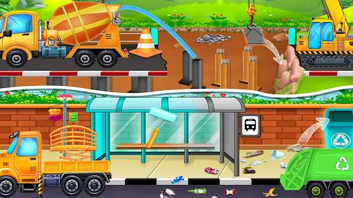 Truck wash shower Builder Game screenshot 4