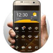 Gold & Silver Launcher Theme 6.0.2