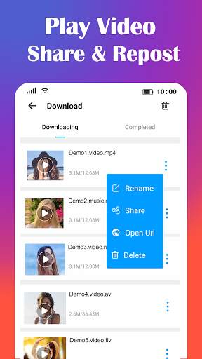 Vtube video downloader - Mp4 HD video downloader screenshot 4