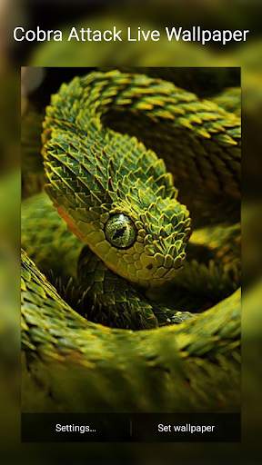 Cobra Attack Live Wallpaper screenshot 5