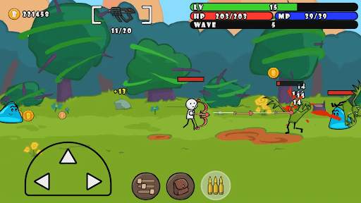 One Gun: Stickman sin conexión screenshot 2
