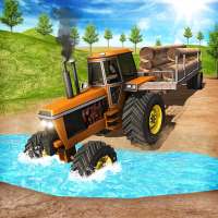 Heavy Cargo Tractor Trolley Simulator Game Free 3D logo