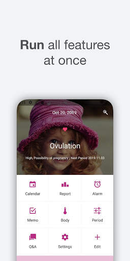 Woman Calendar - Period Tracker Ovulation Calendar screenshot 3