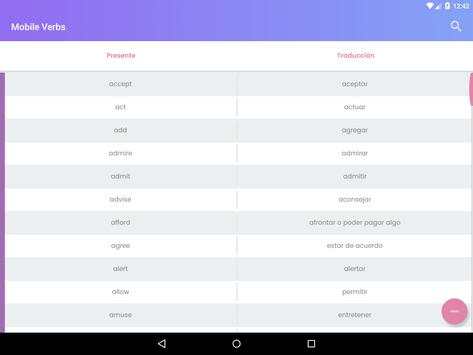 Mobile Verbs screenshot 10