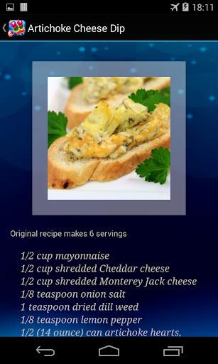 Appetizer Recipes Free screenshot 6