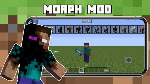 Morph Mod for Minecraft PE screenshot 3