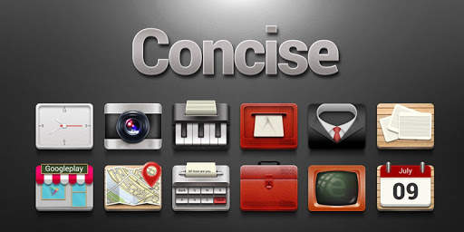 Concise Go Launcher Theme screenshot 4