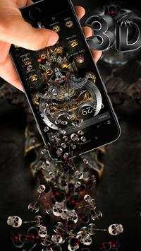 Skull Devil 3D Gravity Theme💀 screenshot 1