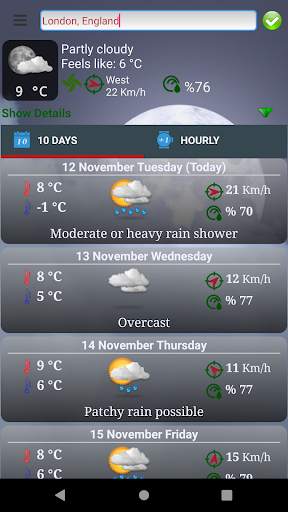 Closest Local Weather screenshot 6