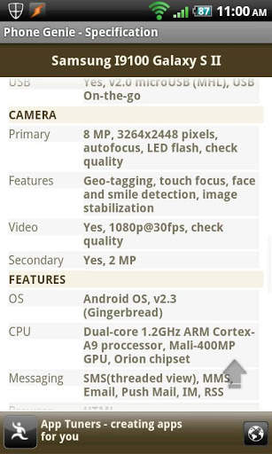 Phone Genie - GSMArena Browser screenshot 6
