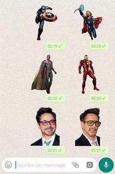 Avengers stickers screenshot 1