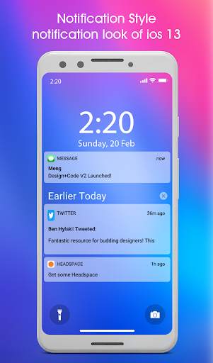 ilauncher - ios 13, Control Center screenshot 3