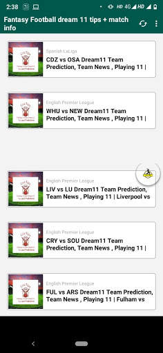CricTips Fantasy Cricket Informer - Dream 11 Guru screenshot 7