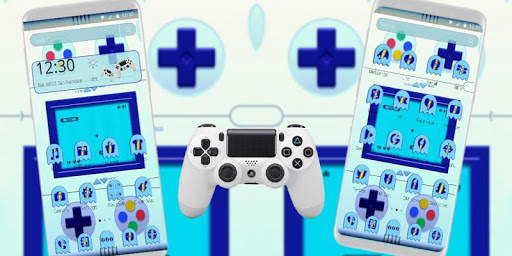 Blue Video Free Game Theme screenshot 4