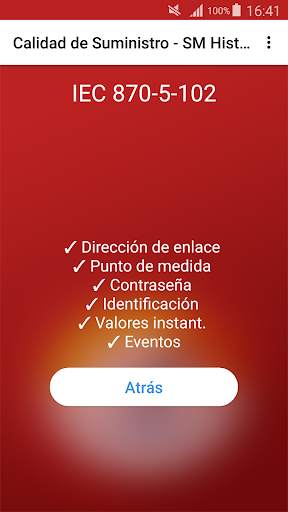 APP Calidad de Suministro - SmartMeter screenshot 4