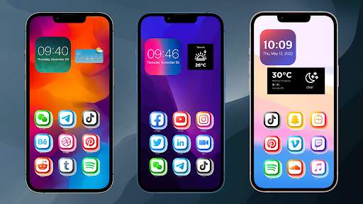 iPhone 14 Plus Launcher iOS 17 screenshot 3