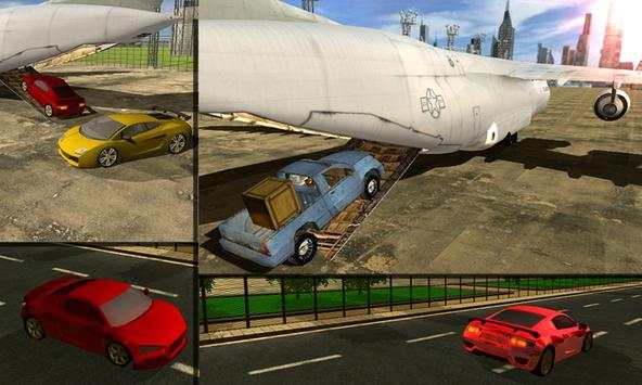 Car Transporter Plane Sim 2016 screenshot 3