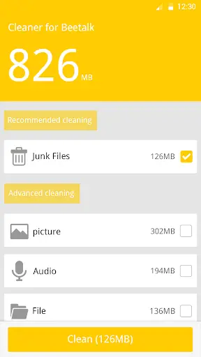 Cleaner for beetalk(professional) screenshot 1