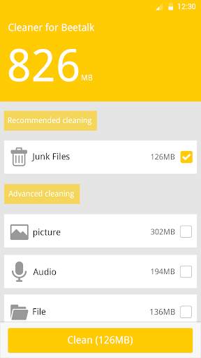Cleaner for beetalk(professional) screenshot 1
