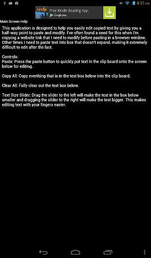 Quick Paste Edit Pad screenshot 4