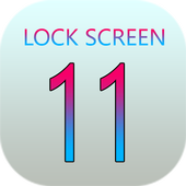 LockScreen Phone X -  OS 11 notifications icon