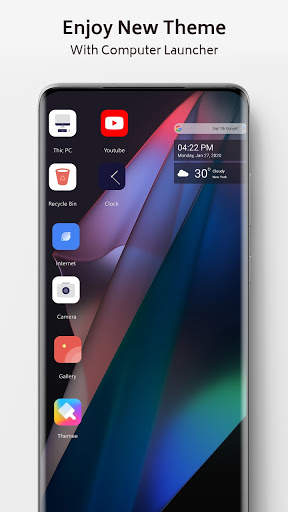 Find X3 Theme for Computer Launcher screenshot 1