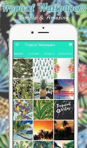 Tropical Wallpaper screenshot 1