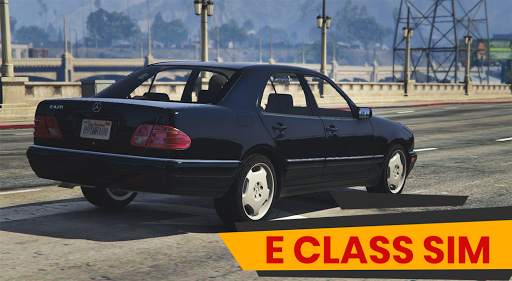 City Mercedes E Class DRIFT&DRIVING screenshot 3