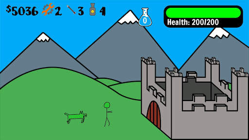 Zombie Castle Defense screenshot 1