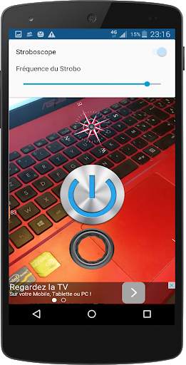 Torch FlashLight with Compass screenshot 4