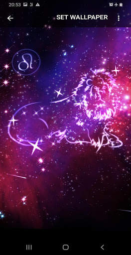 Zodiac Signs Live Wallpaper HD screenshot 4