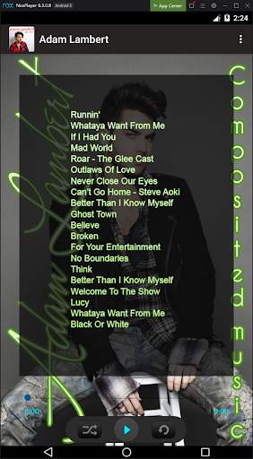 Adam Lambert - Love Music screenshot 3