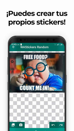 Stickers para WhatsApp - WAStickersApp Random 2020 screenshot 6