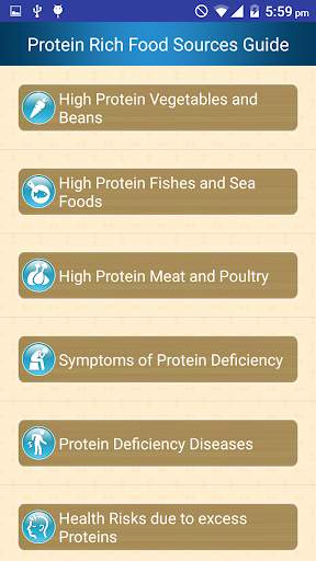 Protein Rich Food Source Guide screenshot 2