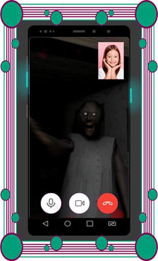 Scary Fake Video Call Prank & Wallpapper granny screenshot 2