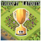 Trophy Base Maps COC Th.9 PRO 1.0