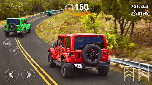 Jeep Racing - Prado Jeep Game screenshot 1
